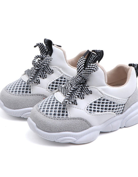 Sneakers Casual Baby Girls Boys Bear Mesh Letter Running Sport