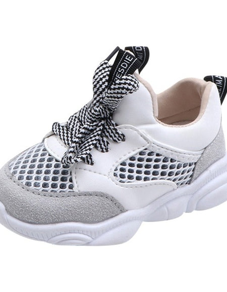 Sneakers Casual Baby Girls Boys Bear Mesh Letter Running Sport