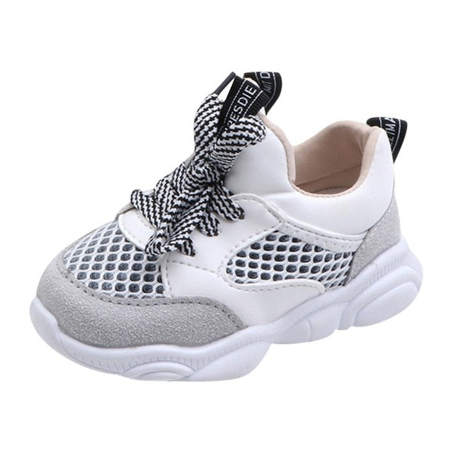 Sneakers Casual Baby Girls Boys Bear Mesh Letter Running Sport