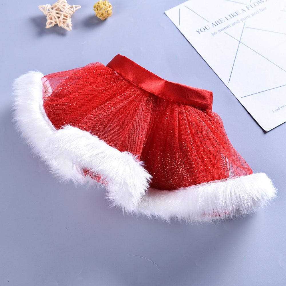 Baby Girls Christmas Ballet Skirts Fancy Party