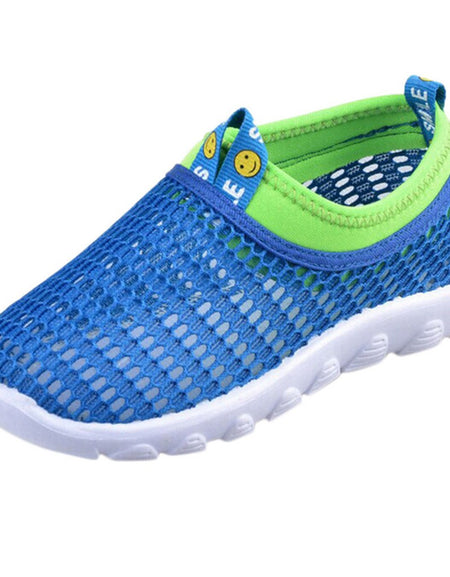 Children's Shoes Spring for Boys Girls Sneakers Mesh Candy Color Sport Running