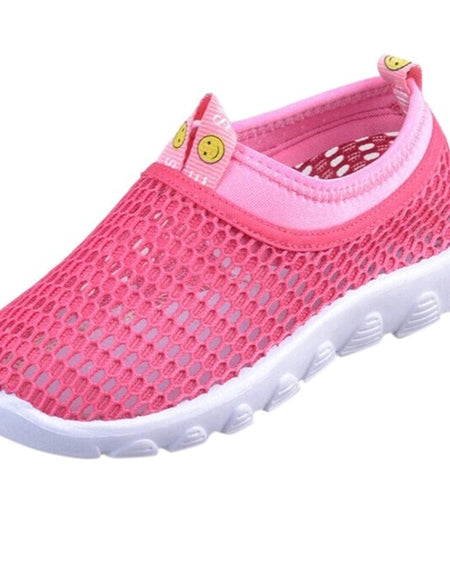 Children's Shoes Spring for Boys Girls Sneakers Mesh Candy Color Sport Running