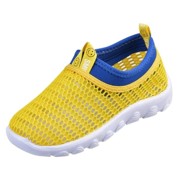 Children's Shoes Spring for Boys Girls Sneakers Mesh Candy Color Sport Running