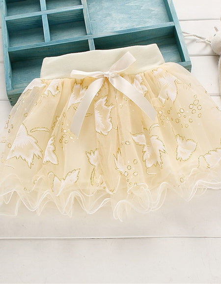 Baby Summer Skirts Puffy Short Ball Gown Cute
