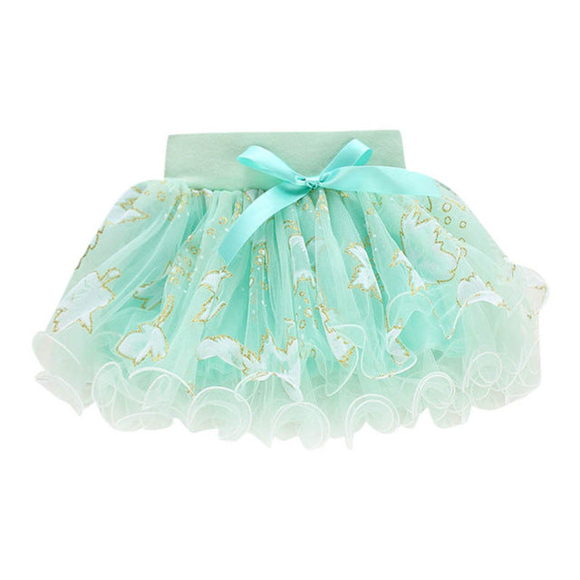 Baby Summer Skirts Puffy Short Ball Gown Cute