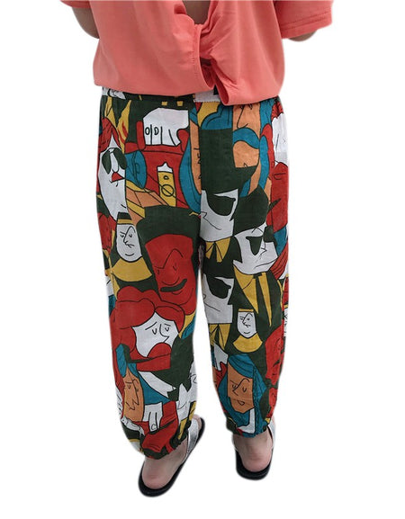 Pants Casual Kids Bloomers Soft Cotton Pants