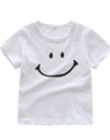 Baby Kids Boy Tops & Tee Smile Cartoon Short Sleeve T shirt Clothes