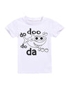 Kids Baby Short Sleeve Cartoon Outfit  Shark Tops T-shirt