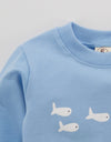 Baby Boys Clothes Long Sleeve O Neck Cartoon Printed Tops Blouse Sweatshirt