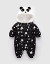 Panda Baby Rompers Overalls Bodysuit Girl