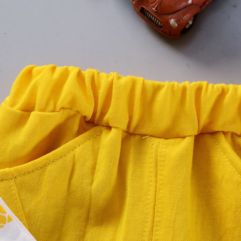 Summer Outfits For Toddler Baby Kids Boys Pineapple T-shirt