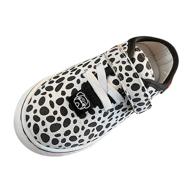 Children's Sports Shoes Comfortable Boys and Girls Leopard Single