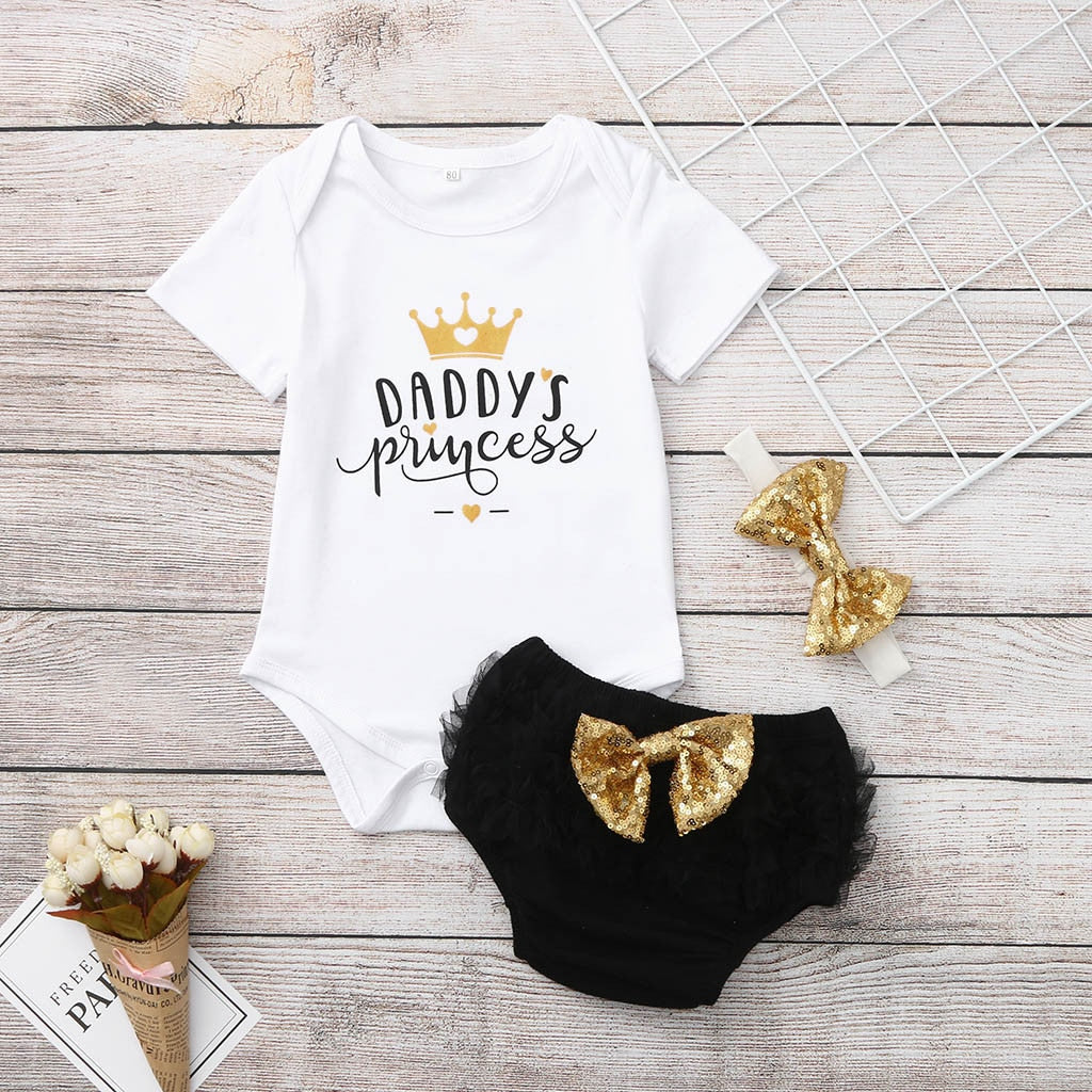Daddy's Princess Baby Clothes