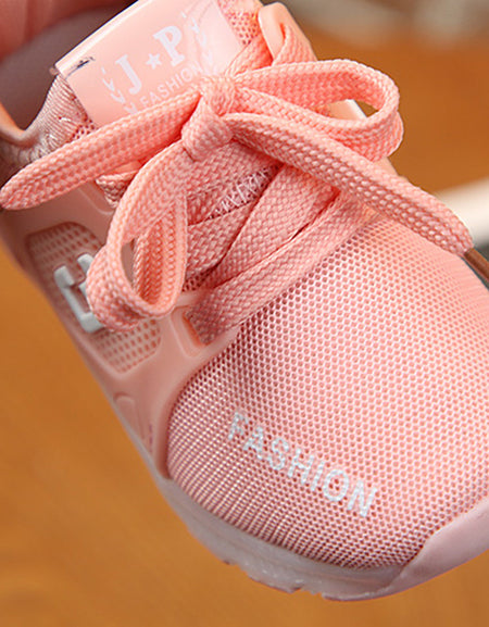 Fashion Toddler Baby Girs Led Light Shoes Soft Luminous