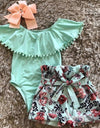 Fashion Summer Baby's Sets baby girl clothes