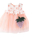 Baby Girl Clothes Princess Dot Patchwork Tutu Dress Baby Clothing