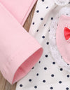 Baby Girls Dress Long Sleeve Casual Pink