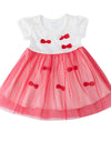 Toddler Girls Princess Summer Dress Party Patchwork