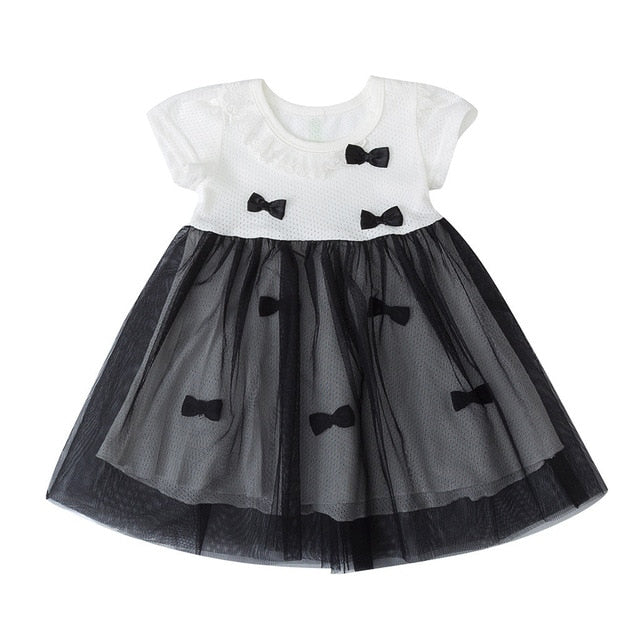 Toddler Girls Princess Summer Dress Party Patchwork