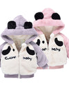 Baby Girl Autumn ears Cartoon Hooded Coat Cloak Jacket