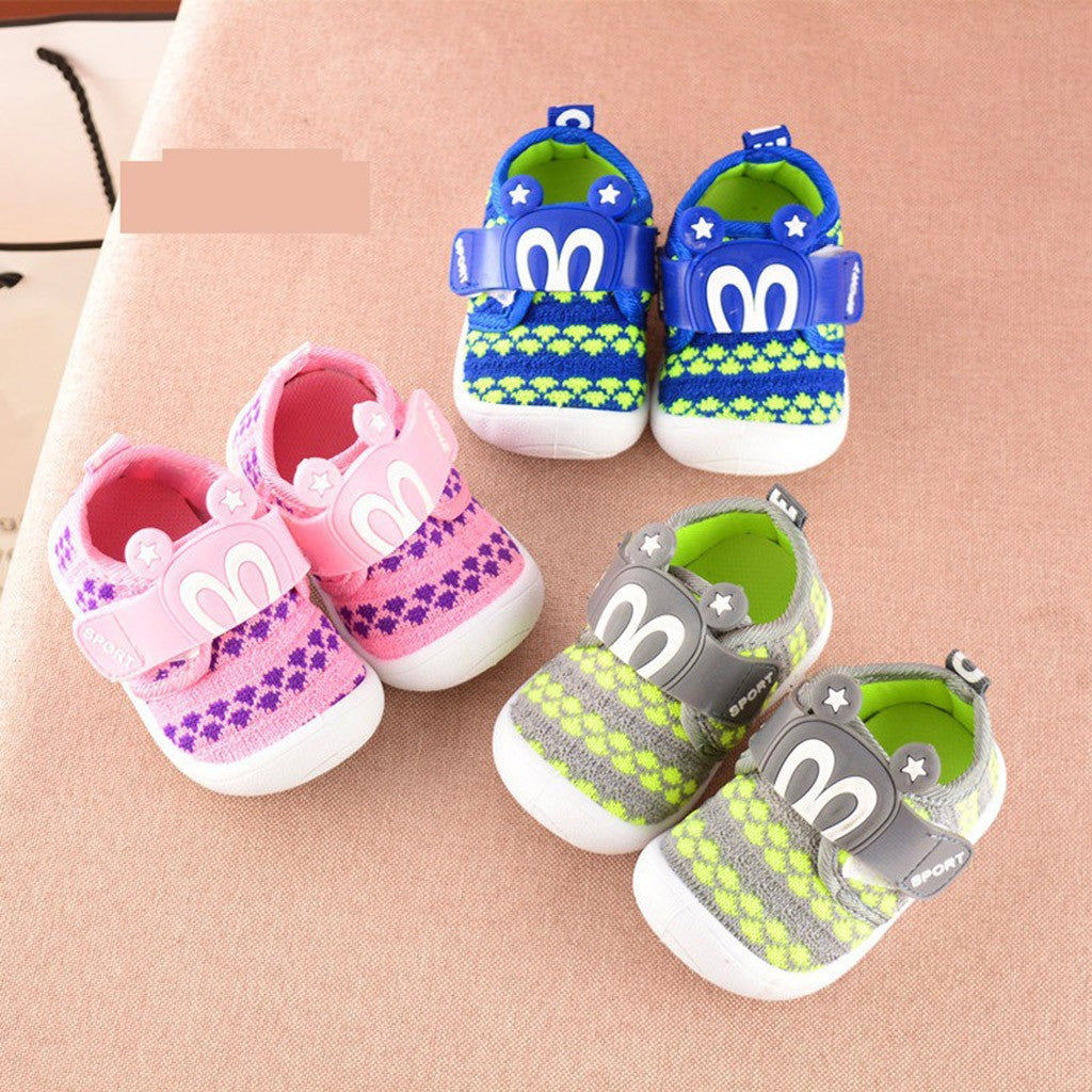 Sandals Baby Cartoon Star Rabbit Ears Squeaky