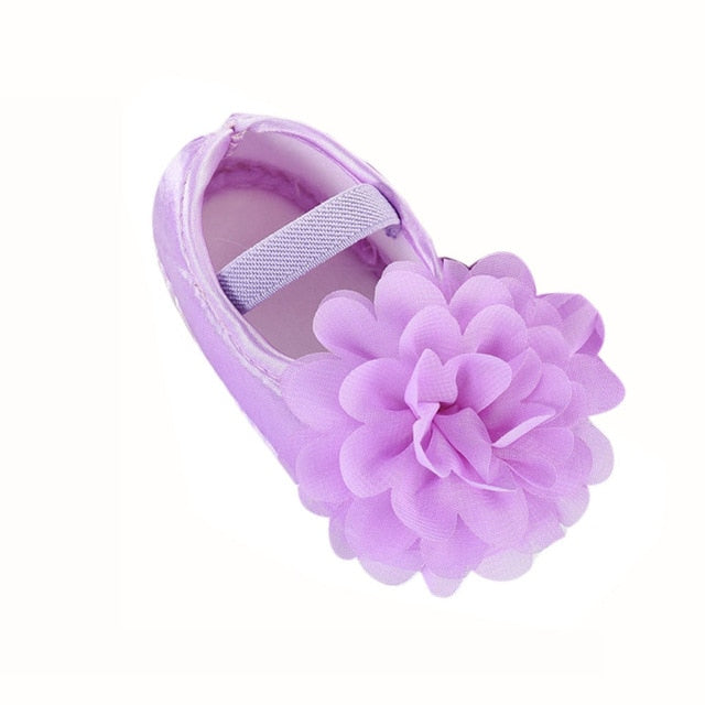Baby Girl Chiffon Flower Elastic Band