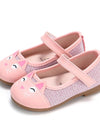 Baby Girls Leather Shoes Cartoon Cat