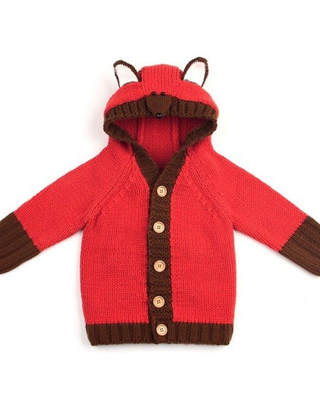 Baby Clothes Hooded Cardigan Sweater