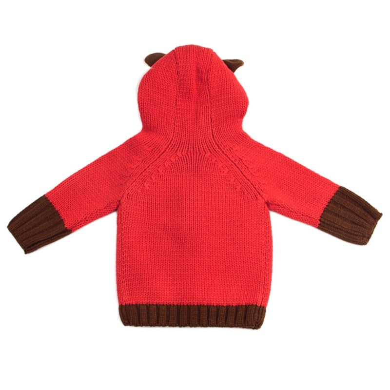 Baby Clothes Hooded Cardigan Sweater