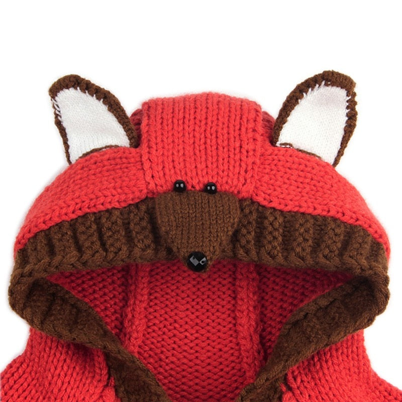 Baby Clothes Hooded Cardigan Sweater