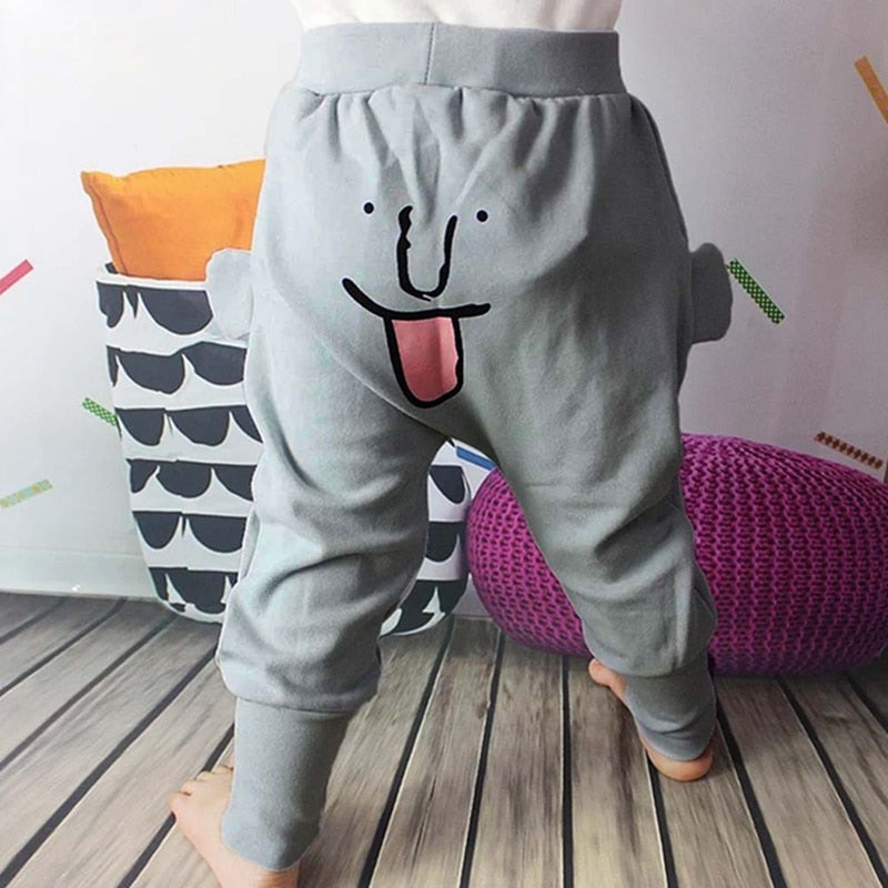 Kids Boys Plaid Cute Pattern Bottoms Pants Panty Harem