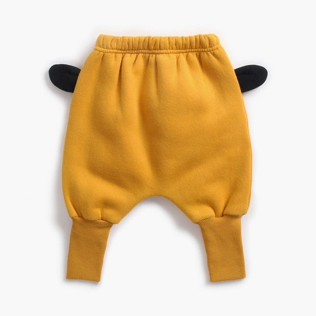 Baby Boy Cartoon Animal Cotton Long Harem Pants