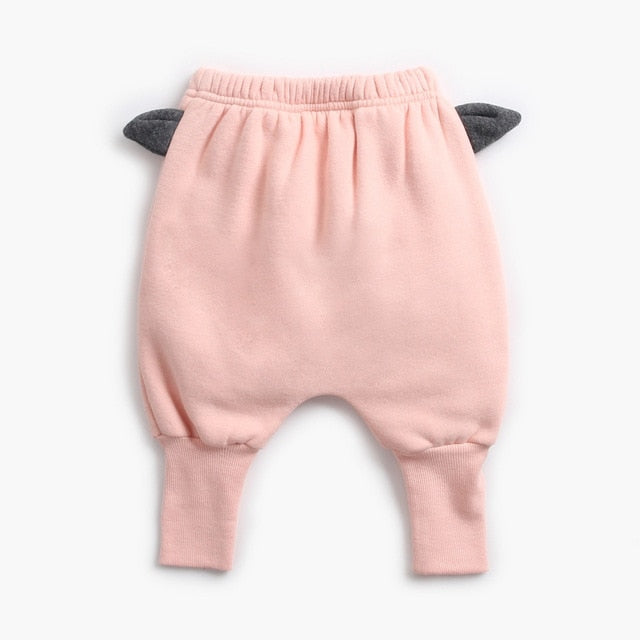 Baby Boy Cartoon Animal Cotton Long Harem Pants